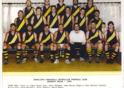 Redcliffe Tigers History 1990