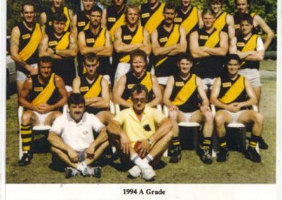 Redcliffe Tigers History 1994
