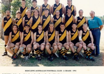 Redcliffe Tigers History 1993